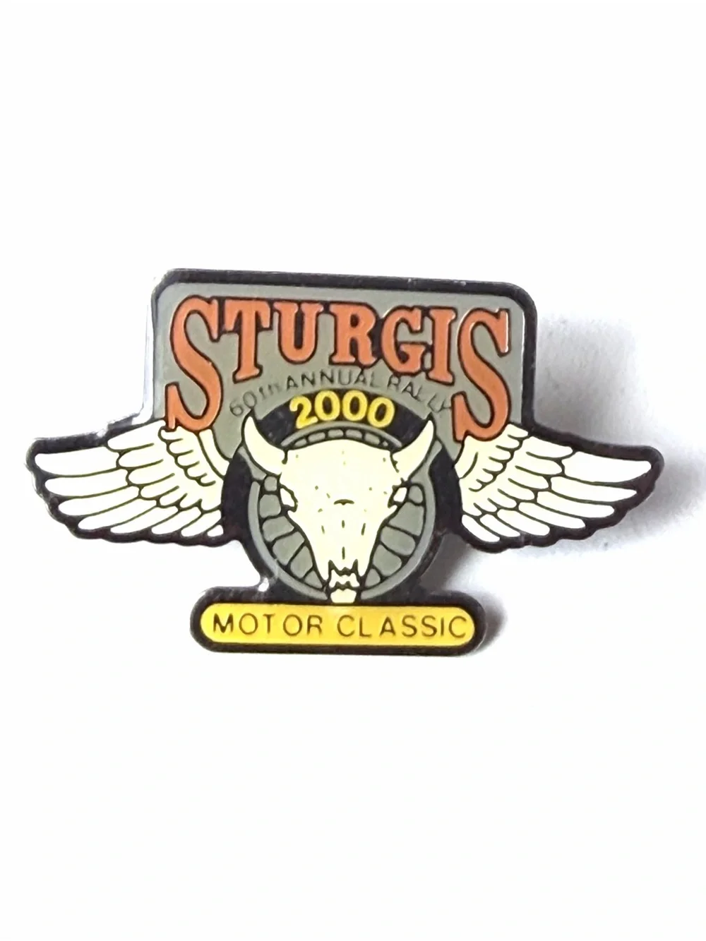 Collection of Vintage Biker-core Motorcycle Harley Davidson Sturgis Vest Pins